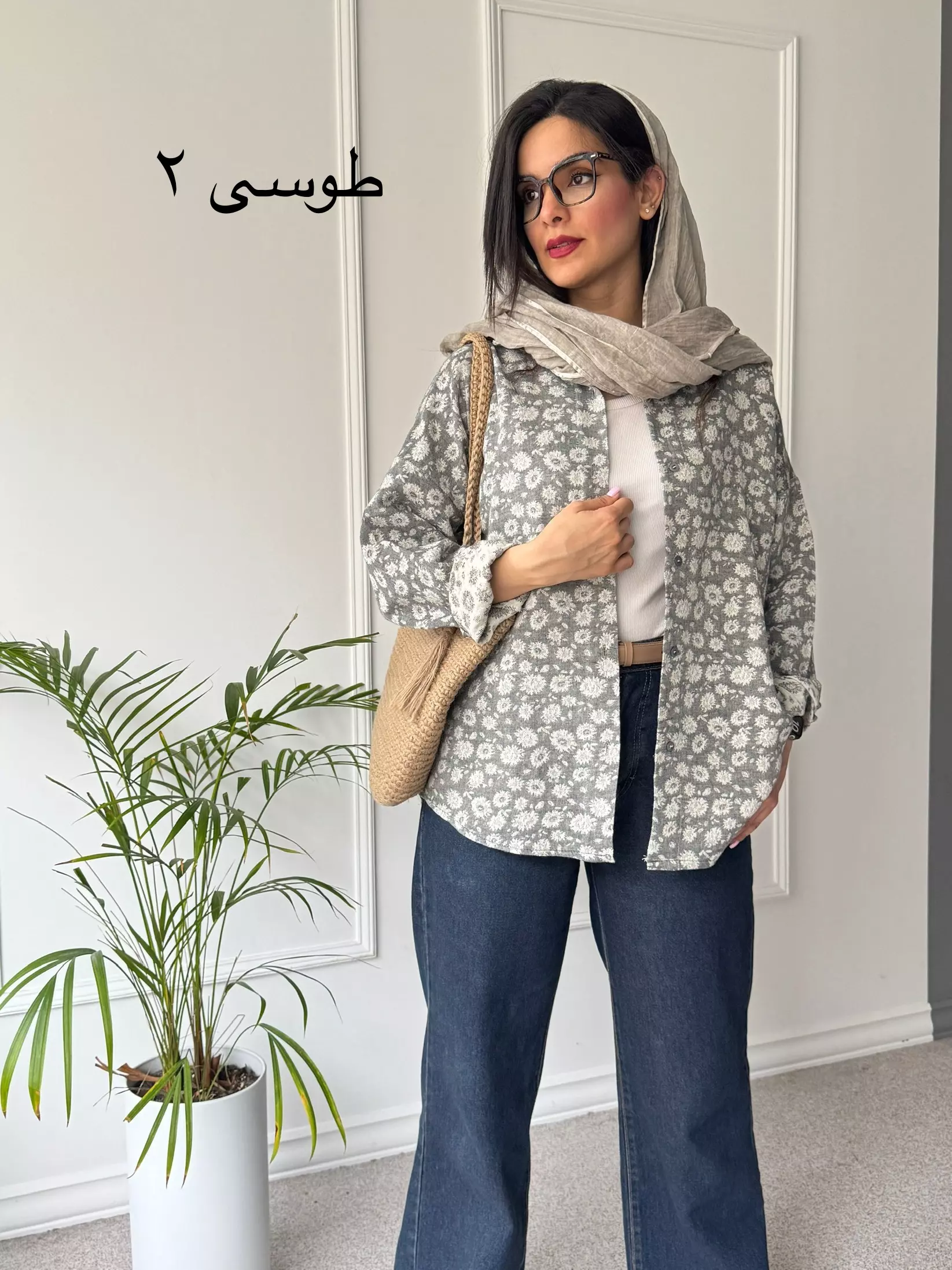 مانتو لینن ترک الیکا ( دارای ایراد جزئی )